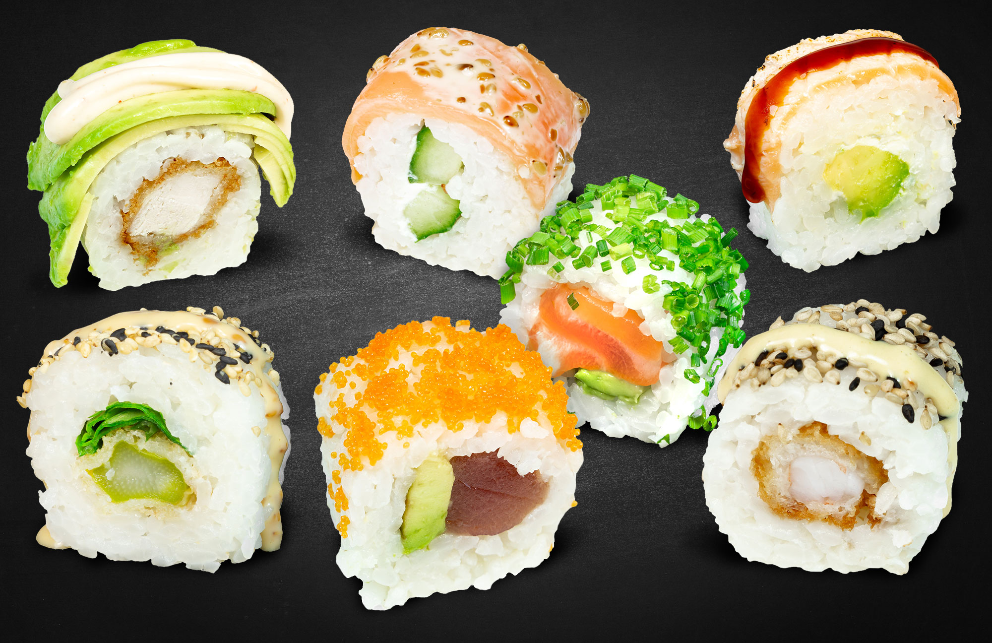 Sushi Lexikon - Sushi ohne Seetang