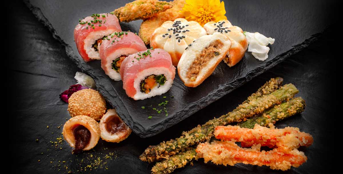 SUSHIdeluxe Limited - Neu im Angebot: Chicken Bao, Tuna Zen, Crunchy Veggie Zen und Sweet Sesame Crunch Balls